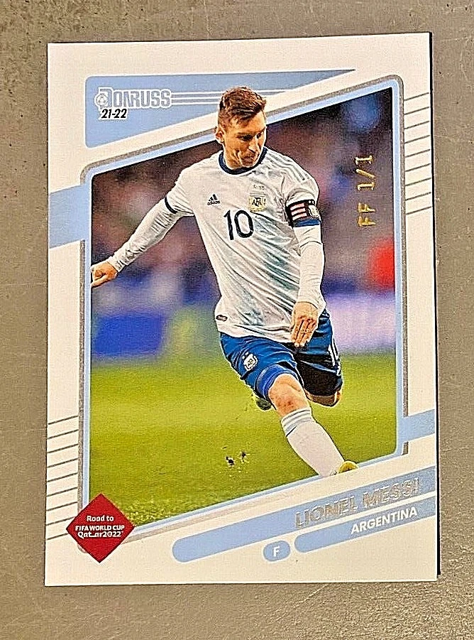 2021-22 Road to the World Cup FAN FAVS 1/1 Gold Foil Stamp CUSTOM - U-Pick *9047 - Image 1 of 1