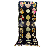 3x7ft Moroccan Carpet Handmade Berber Area Rug For Living room Bed Room Kitchen