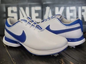 Nike Air Zoom Victory Tour 2 White Blue Golf Shoes DX6003-145 Men 9 Women 10.5 - Picture 1 of 3