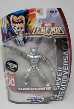 Marvel Legends Wolverine Silver Action Figure 25th Anniversary Limited Edition