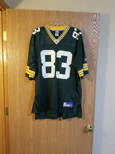 Terry Glenn #83 Green Bay Packers Reebok On Field Jersey Adult L - Picture 1 of 5