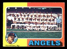 1975 OPC O PEE CHEE #236 CALIFORNIA ANGELS UNMARKED TEAM Card VG-EX W/Nolan Ryan