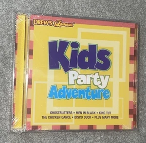 Drew's Famous Kids Party Adventure CD *Whip It - Ghostbusters* NEW SEALED - Picture 1 of 2