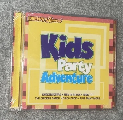 Drew's Famous Kids Party Adventure CD *Whip It - Ghostbusters* NEW SEALED - Image 1 of 2