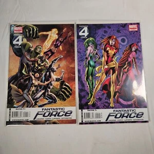 Fantastic Force #1, #2 fast neuwertig Marvel Comics Konvolut Lot | hochwertige Schlüsselhefte - Bild 1 von 3