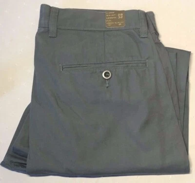 Nuevo con etiquetas J.Crew Hombre Essential Chino en Urbano Slim Fit en Verde Claro Talla 28X32 Foto 1 de 4