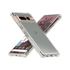 For Google Pixel 7 Pro Silicone TPU Silicone Gel Bumper Phone Cover Case - Picture 1 of 36