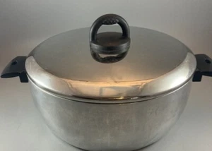 Wear-Ever 5 quart Aluminum Pot W Lid Vintage Nonstick Adjustable Steam Release - Picture 1 of 5