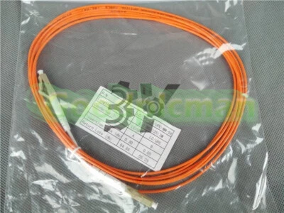 Jumper 3M LC-LC LC To LC Fiber Optical Patch Cord Cable Simplex Multimode - Image 1 of 3