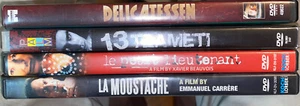 Delicatessen+3twisted DVDs/French Cinema—La Petit Lt., 13 Tzameti,la Moustache - Picture 1 of 5