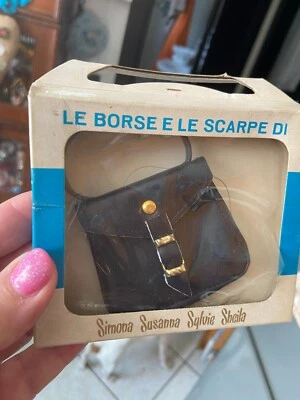 BORSA  alta moda FURGA scatola bambole Simona Susanna Sylvie Sheila anni'60 - Immagine 1 di 4