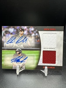 2025 Topps Dual Autograph Relic MLMDA-CAL Corbin Carroll Lawlar /50 - Picture 1 of 2