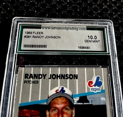 Tarjeta de novato Randy Johnson #381 Foto 1 de 3