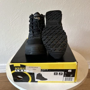 Botas tácticas negras originales SWAT para hombre talla 6 173001 Alpha Fury 6” NUEVAS - Imagen 1 de 6