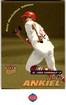 Ultra #25G Rick Ankiel Gold Medallion 2001 Foto 1 de 2