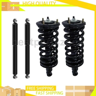 Полный комплект амортизационных стоек передней/задней подвески Monroe подходит для Nissan Titan 5,6 л - Изображение 1 из 4