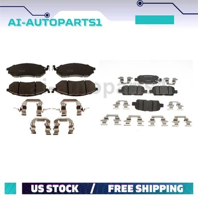 Kit de pastillas de freno delanteras traseras para Infiniti Ex35 2012 Foto 1 de 4