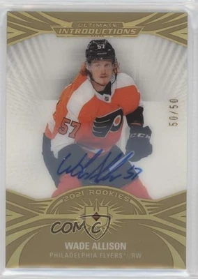 2021-22 Ultimate Collection Introductions Gold /50 Wade Allison Rookie Auto RC - Image 1 of 2