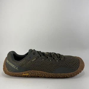 Merrell Vapor Glove 6 Running Shoes Mens Size 11 Hunter Green Mesh Barefooot - Picture 1 of 9