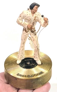 ELVIS PRESLEY Ornament #1 Solid Gold Group DON'T BE CRUEL The Bradford NO MUSIC - Picture 1 of 7