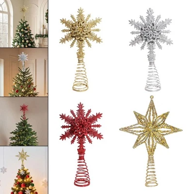 Puntale per albero di Natale, regalo di Natale, decorazione natalizia per - Immagine 1 di 2