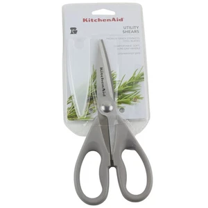 Kitchenaid Gray All Purpose Kitchen Shears Scissors Stainless Blade - Picture 1 of 1