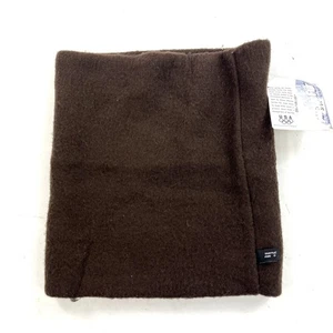 NEU Rollfell braun Espresso Hals Gamasche Fleece Schildkröten Hals Erwachsene Made USA - Bild 1 von 6