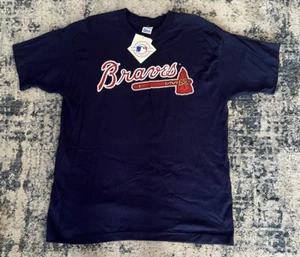 Vintage Atlanta Braves  David Justice #23 Shirt Large - New!  Single Stitch - Picture 1 of 4