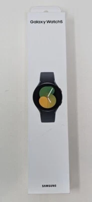Samsung Galaxy Watch5 Aluminum Smartwatch 40mm LTE Graphite. New-Factory Sealed  - Image 1 of 4