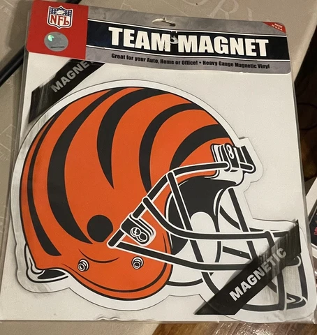 Cincinnati Bengals NFL Team Car Magnet, NEW (Helmet) Cover