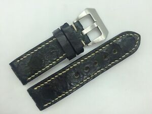 24mm/22mm Exotic Leather Bespoke Reptiles Leather Watch Strap DT256