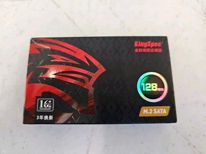 KingSpec SSD M.2 nvme 2280 Built-In Solid-State Drive Sata 128 GB - Picture 1 of 3
