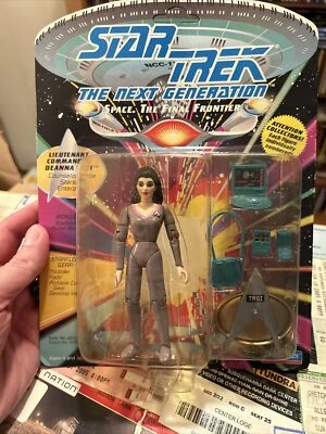 Lt Commander Troi Star Trek The Next Generation Unpunched Playmates Read Details - Image 1 of 4