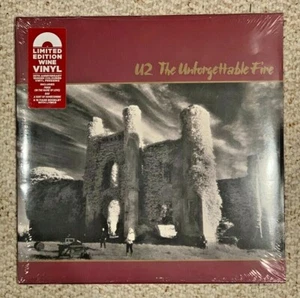 U2 The Unforgettable Fire Limited Edition Wine Vinyl 35Th Anniversary Edition - Imagen 1 de 2