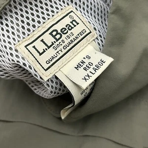 L.L Bean Men's 2XL Fishing Hiking Vented Utility Pocket L/S Button Front Shirt - Picture 1 of 10