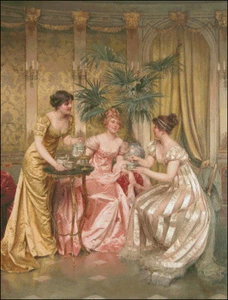 Handarbeit Handwerk Voll Sticken Gezählt Kreuzstich Kit Rühren Gespräch - Bild 1 von 5