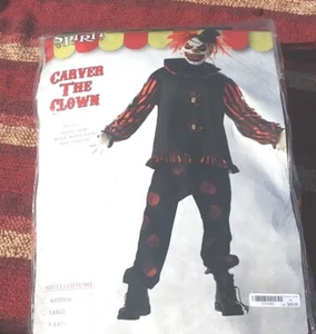 Schnitzer Der Clown Böse Grusel Halloween 5-teiliges Kostüm Erwachsene M - Bild 1 von 4
