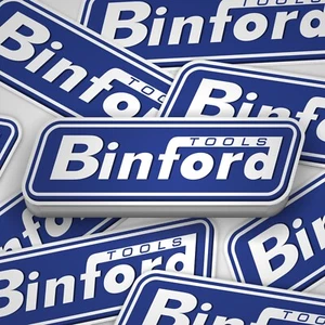 Binford Tools Stickerbogen mit 11 Sticker Tool Time Sticker Werkzeug Lifestyle - Bild 1 von 9