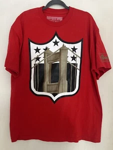 Original Derby Of San Francisco Clothing Co Red Graphic T-Shirt Mens Size XL - Picture 1 of 5