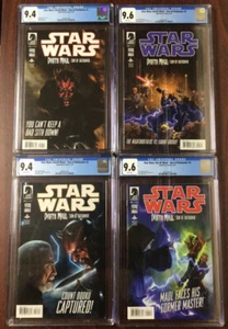 Star Wars Darth Maul Son of Dathomir 1 2 3 4 CGC 9.4 9.6 2014 Dark Horse Comics - Picture 1 of 9