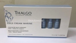 Thalgo Cold Marine concentrato multi-lenitivo 7 x 1,2 ml nuovo con scatola #tw - Foto 1 di 1