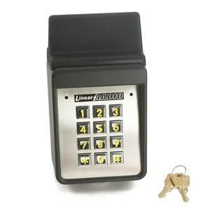 Linear MDKP Tastatur Linear ACP00878 Außen Funk mit Empfänger 318 MHZ  - Bild 1 von 2