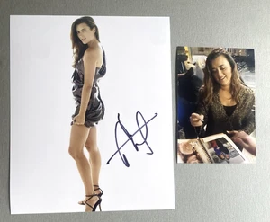 COTE DE PABLO "Navy CIS" In-person Foto 20x25 Autogramm + Foto - Bild 1 von 1