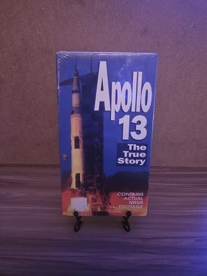  Apollo 13 The True Story VHS 1995 Contains Actual NASA Footage New  - Image 1 of 2