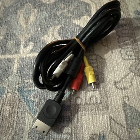 Genuine Official OEM Sega Dreamcast Composite RCA AV Cable - Tested & Works