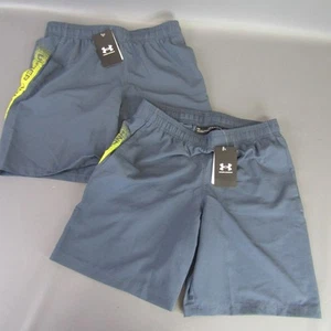 Under Armour Woven Graphic Shorts Athletic Gym Activewear YLG Lot of 2 Youth - Picture 1 of 5