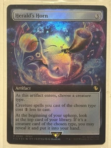 Herald's Horn EXTENDED FOIL MTG - Picture 1 of 2
