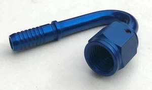 [G76] Goodridge G-Line -4AN 7/16" 150 degree racecar crimp hose fitting 4150-04D - Picture 1 of 1