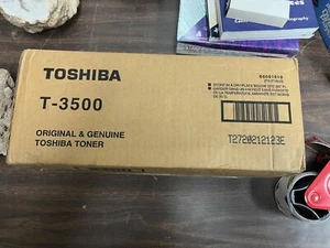 Neu Original Zubehör Hersteller versiegelt Toshiba T-3500 schwarze Tonerkassette für Toshiba E-Studio Serie - Bild 1 von 1