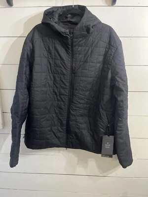 Lululemon Sky Loft Hoodie Jacket Men’s 2XL Black Quilted Full Zip Reversible NWT - Image 1 of 4